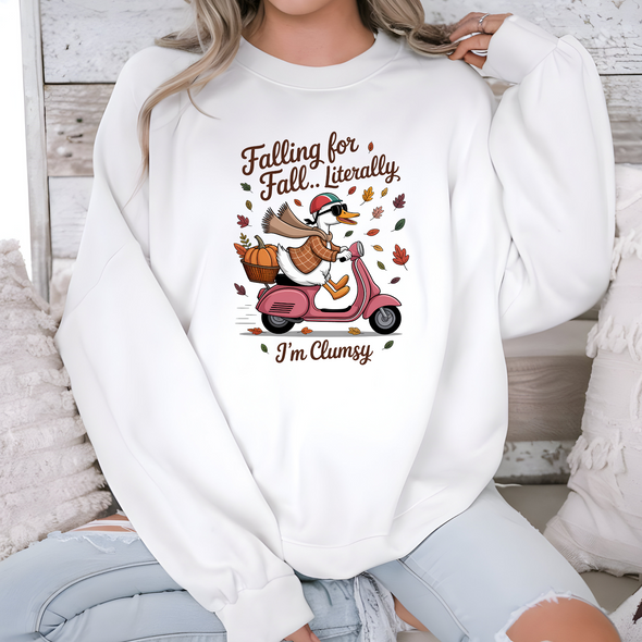 Falling For Fall Literally Sweatshirt