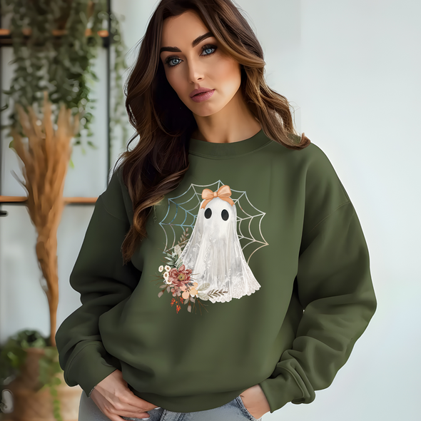 Vintage Lace Ghost Sweatshirt