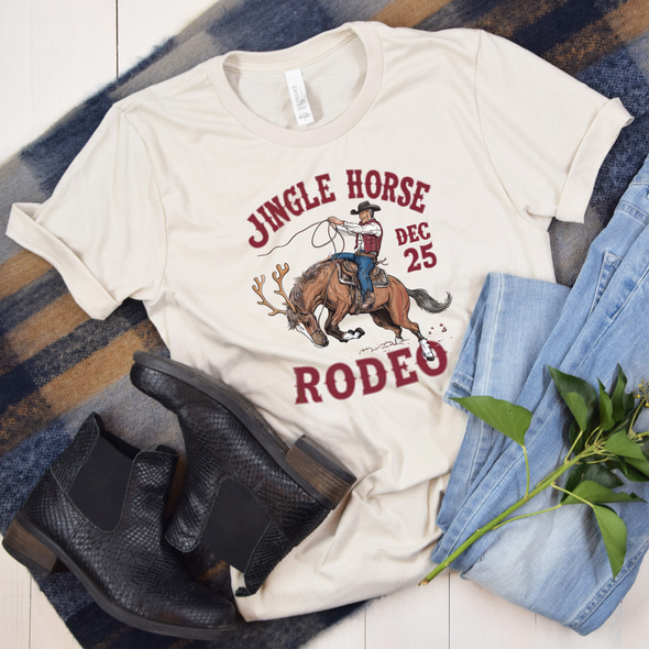 Jingle Horse Rodeo Graphic Tee