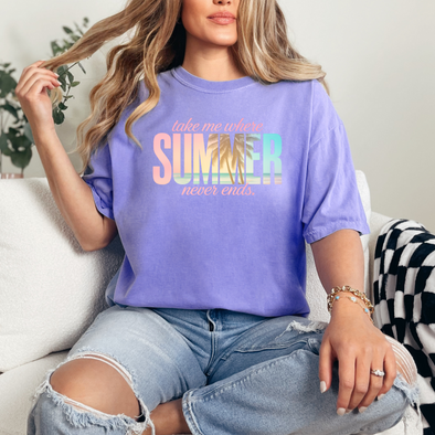 Summer Never Ends Graphic Tee