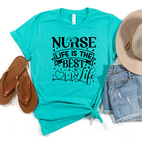 Nurse Life Best Life Graphic Tee