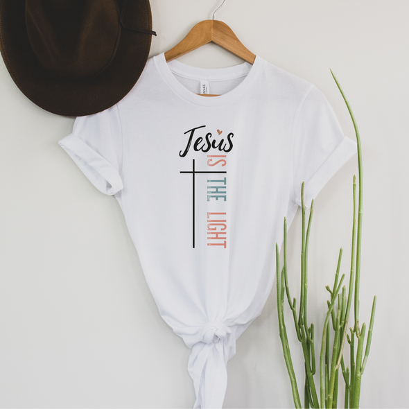 Jesus Is The Light Graphic Tee and Sweatshirt