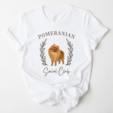 Pomeranian Social Club Graphic Tee