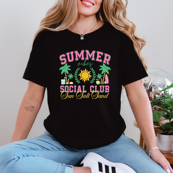 Summer Social Club Graphic Tee and Tank Top