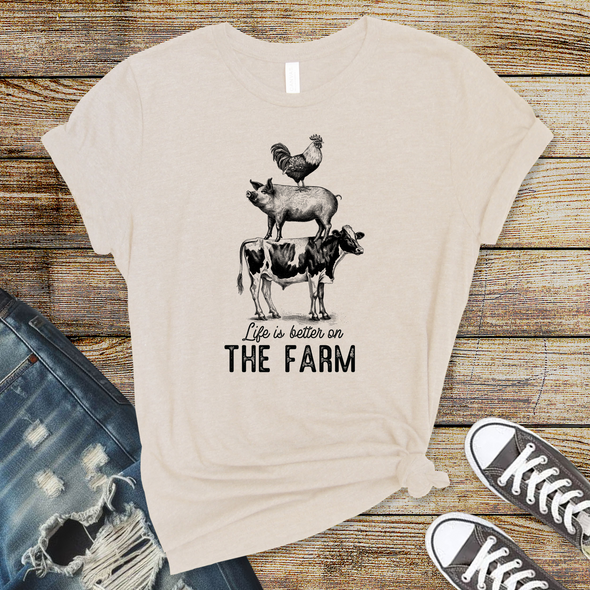 Better On The Farm Graphic Tee