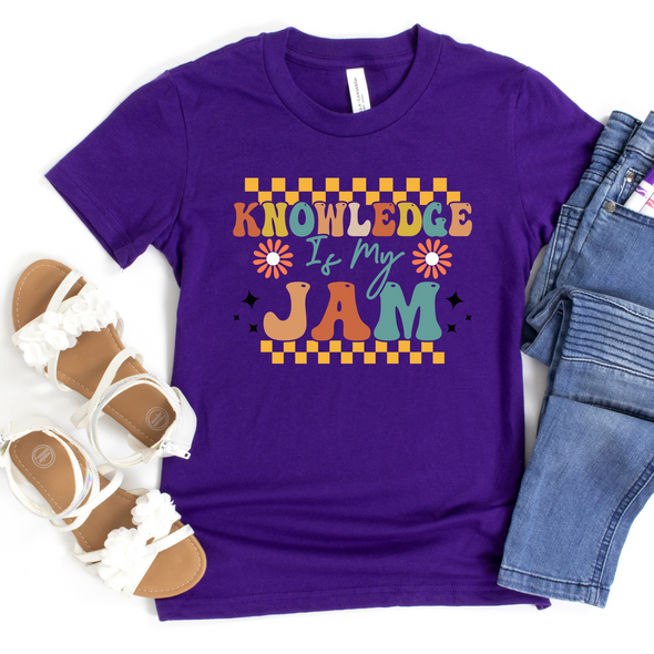 Knowledge Is My Jam Graphic Tee