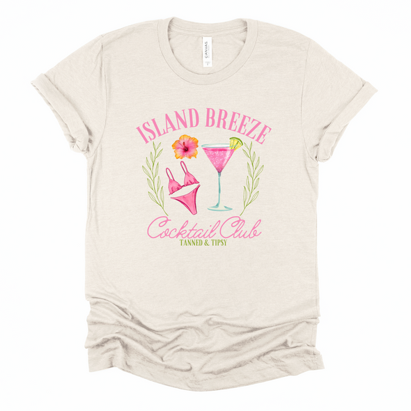 Island Breeze Cocktail Club Graphic Tee