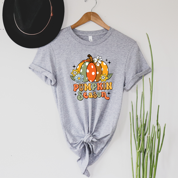 Retro Pumpkin Season Graphic Tee