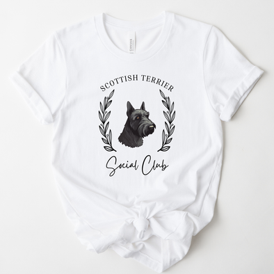 Scottish Terrier Social Club Graphic Tee