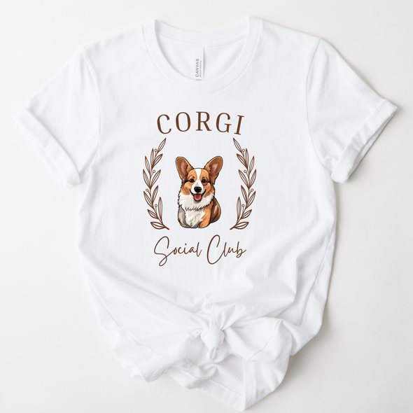 Corgi Social Club Graphic Tee