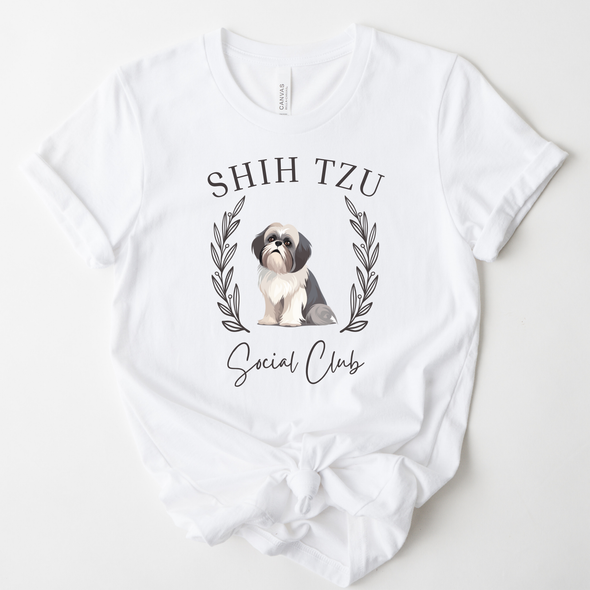 Shih Tzu Social Club Graphic Tee