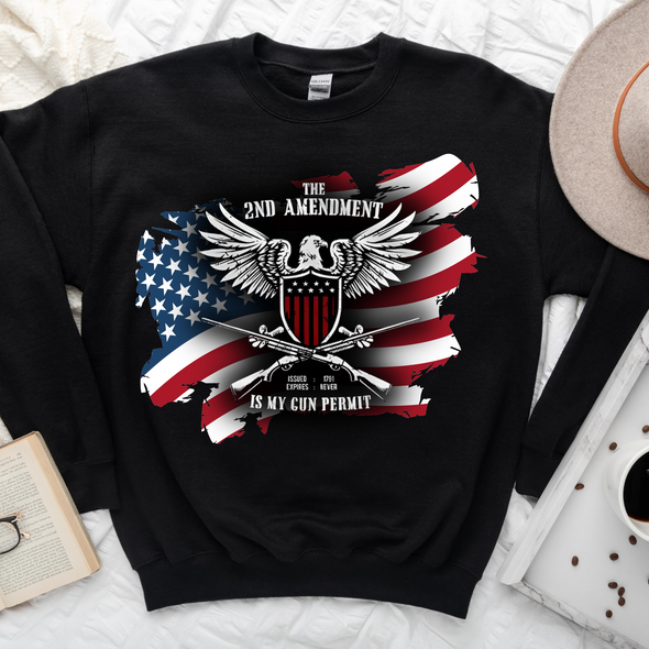 2nd Amendment Graphic Tee and Sweatshirt