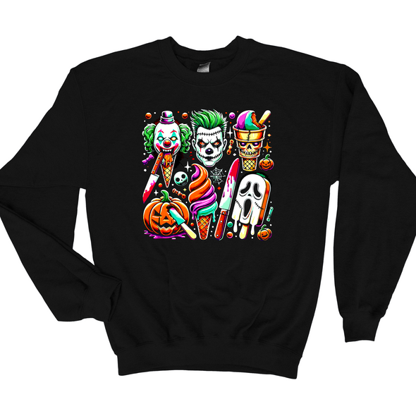 Spooky Halloween Treats Graphic Tee and Sweatshirt