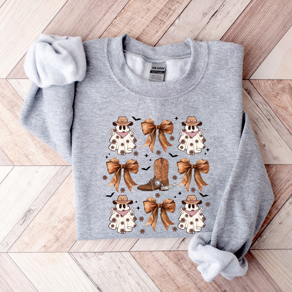 Ghost Cowboy Coquette Graphic Tee or Sweatshirt