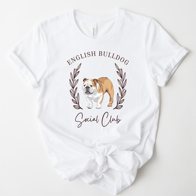English Bulldog Social Club Graphic Tee