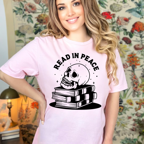 Read In Peace Graphic Tee
