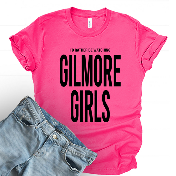 I'd Rather Be Watching GG Graphic Tee