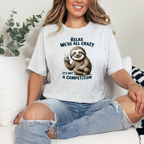 We're All Crazy Graphic Tee