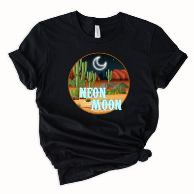 Desert Neon Moon Graphic Tee