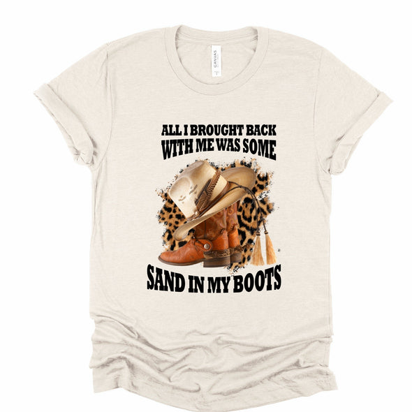 Sand In My Boots Graphic Tee