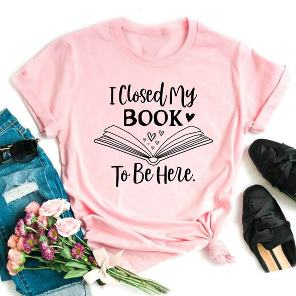 I Closed My Book Graphic Tee