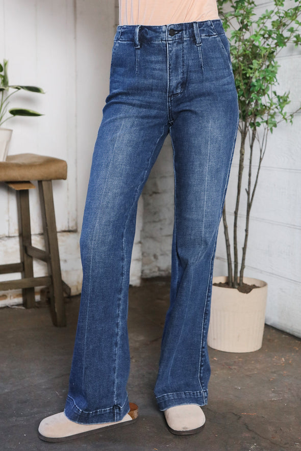 Judy Blue Trouser Bootcut Stretch Denim Jeans