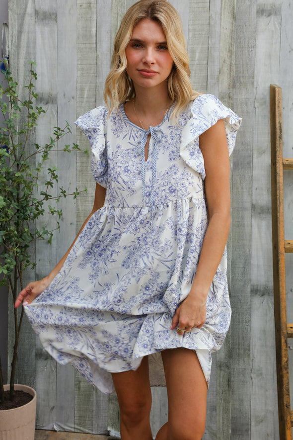 Vintage Vibes Dusty Blue Folded Ruffle Short Sleeve Babydoll Dress – Broadway & Arthur Boutique Vintage Vibes Dusty Blue Folded Ruffle Short Sleeve Babydoll Dress – Broadway & Arthur Boutique