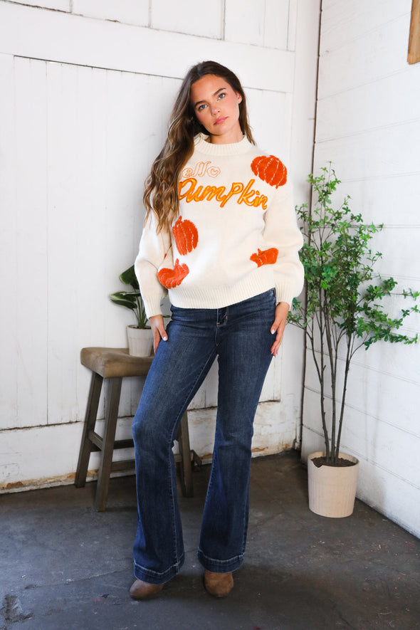 Hello Gourd-geous Pumpkin Patch Pullover