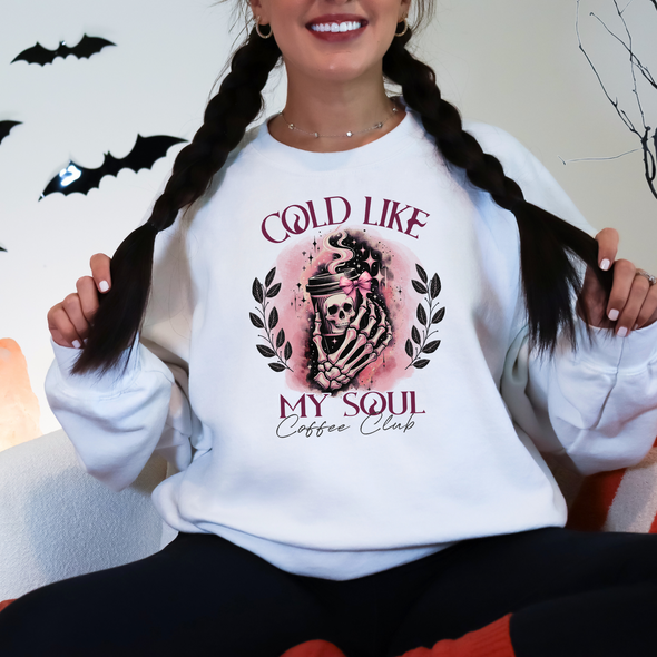 Cold Soul Coffee Club Graphic Tee and Sweatshirt