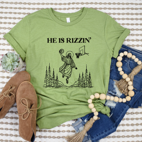 He Is Rizzin Graphic Tee