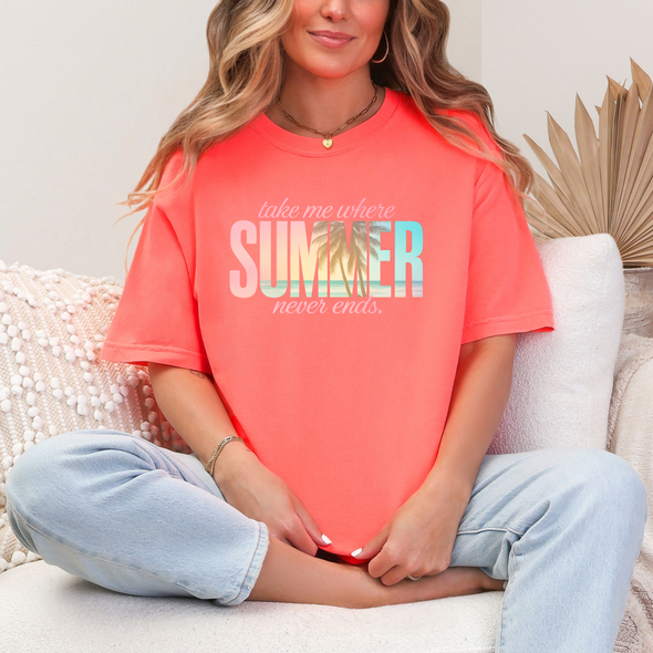 Summer Never Ends Graphic Tee