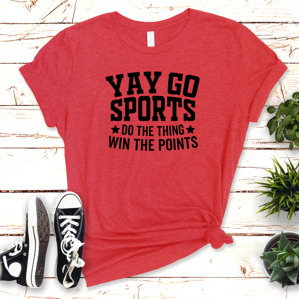 Yay Go Sports Graphic Tee