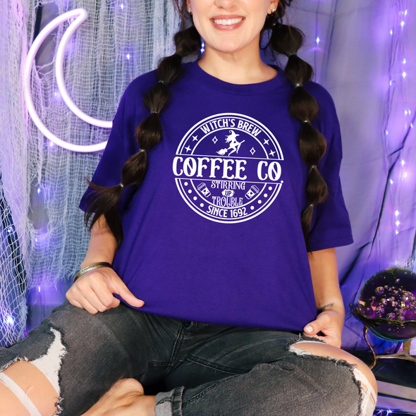 Witches Brew Coffee Co. Graphic Tee and Sweatshirt