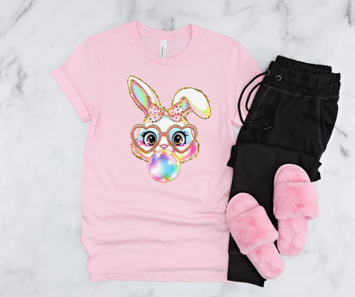 Hipster Bunny Graphic Tee