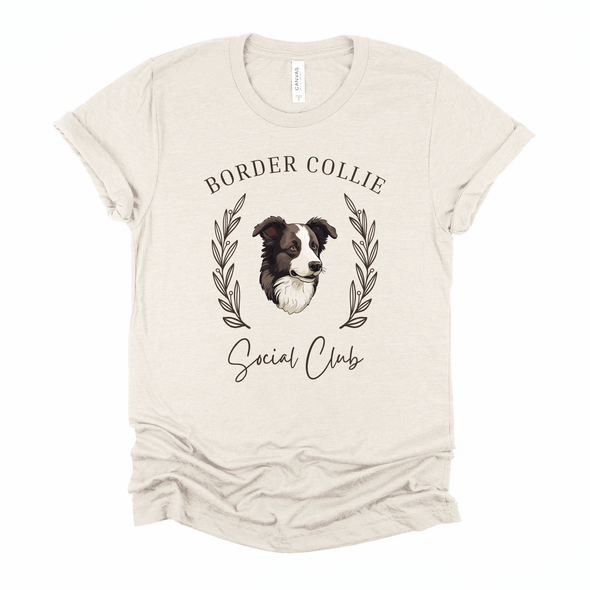 Border Collie Social Club Graphic Tee