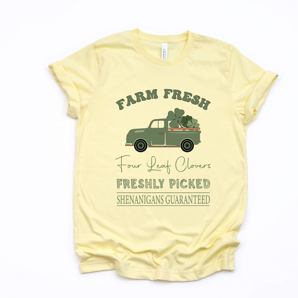 Farm Fresh Clovers Graphic Tee