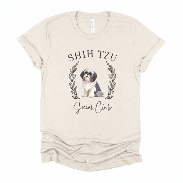 Shih Tzu Social Club Graphic Tee