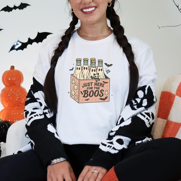 Just Here For The Boos Graphic Tee