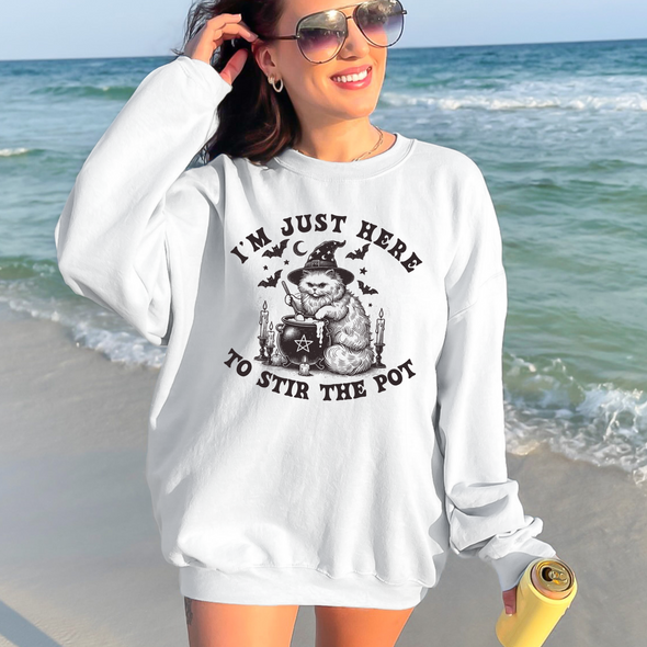Here To Stir The Pot Sweatshirt