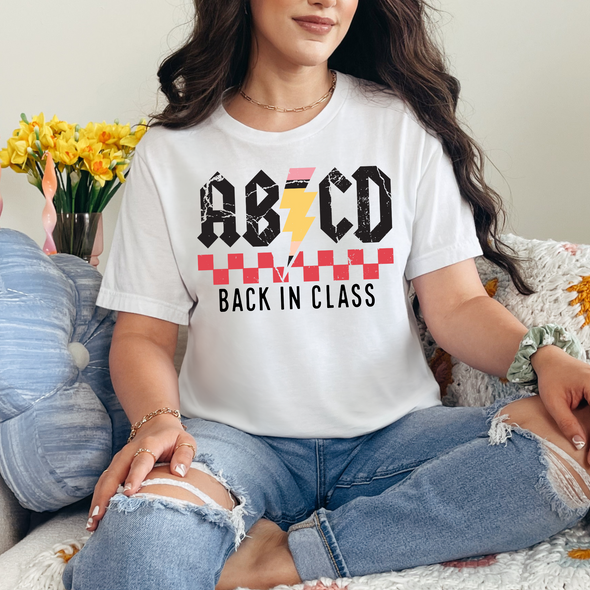 ABCD Back in Class Graphic Tee