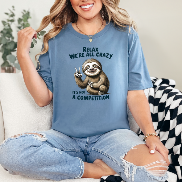 We're All Crazy Graphic Tee