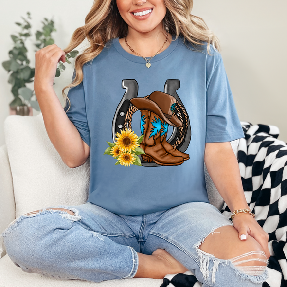 Western Horseshoe Graphic Tee