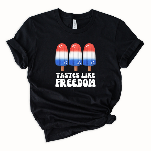 Popsicles Tastes Like Freedom Graphic Tee