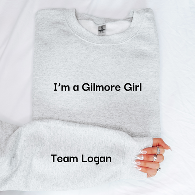 I'm Team Logan Graphic Sweatshirt