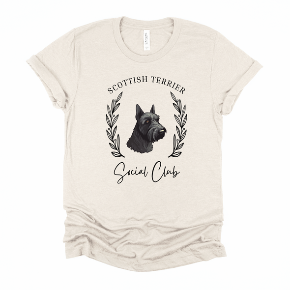 Scottish Terrier Social Club Graphic Tee