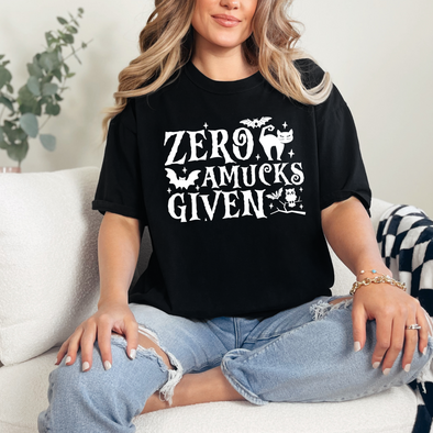 Zero Amucks Given Graphic Tee