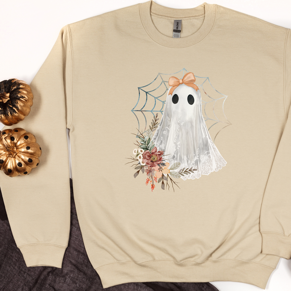 Vintage Lace Ghost Sweatshirt