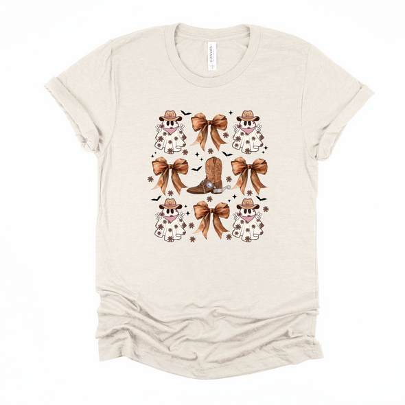 Ghost Cowboy Coquette Graphic Tee or Sweatshirt