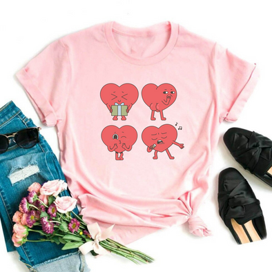 Hearts For You Graphic Tee