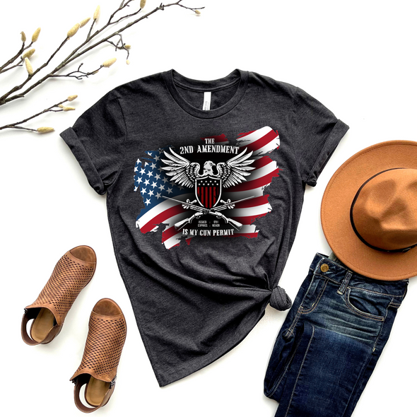 2nd Amendment Graphic Tee and Sweatshirt